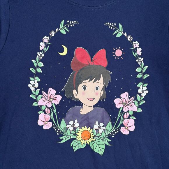 Studio Ghibli x Her Universe Kiki’s Delivery Service Navy Sweatshirt Sz 0 Small - Picture 2 of 8